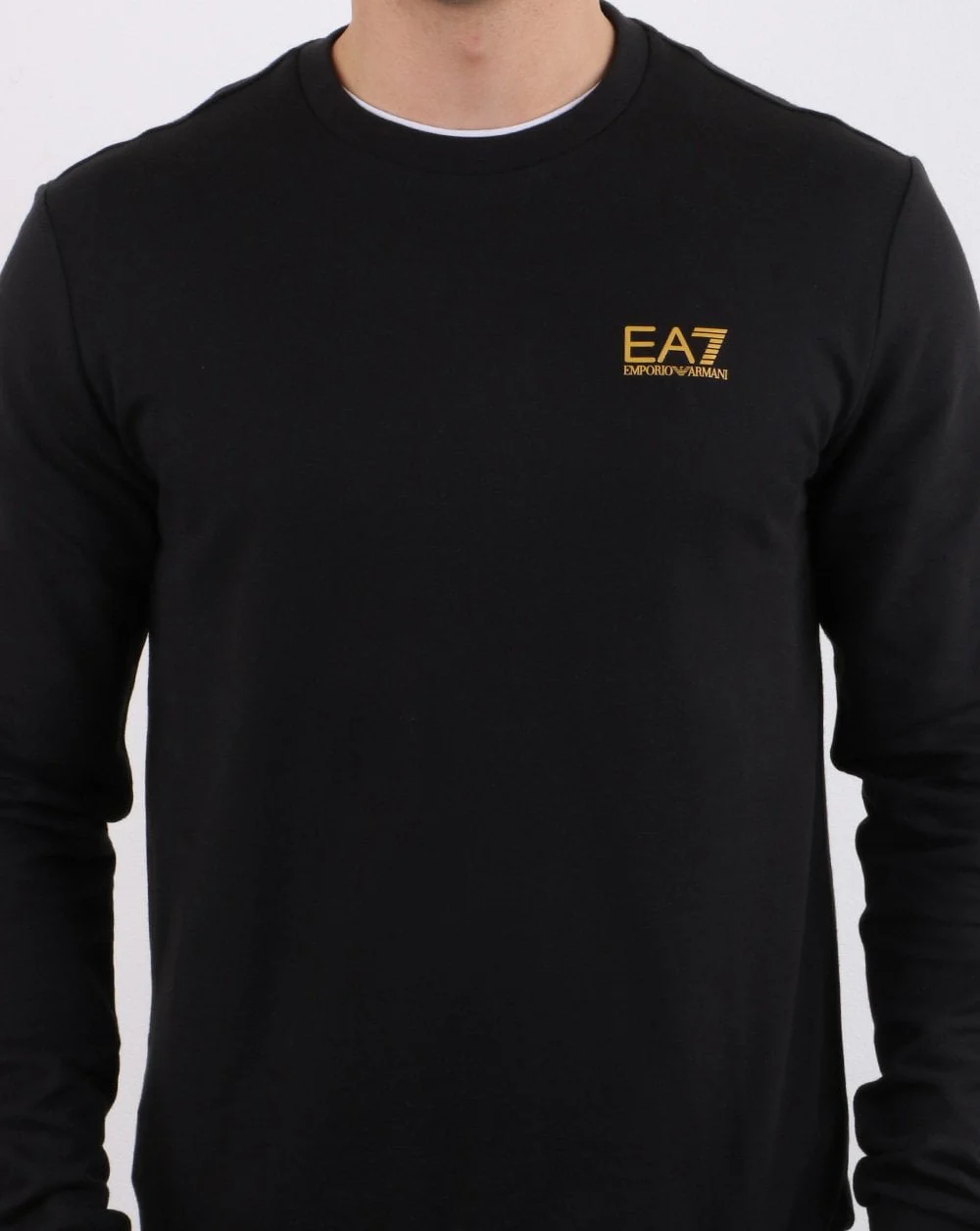Emporio Armani EA7 Sweatshirt Black - Image 4