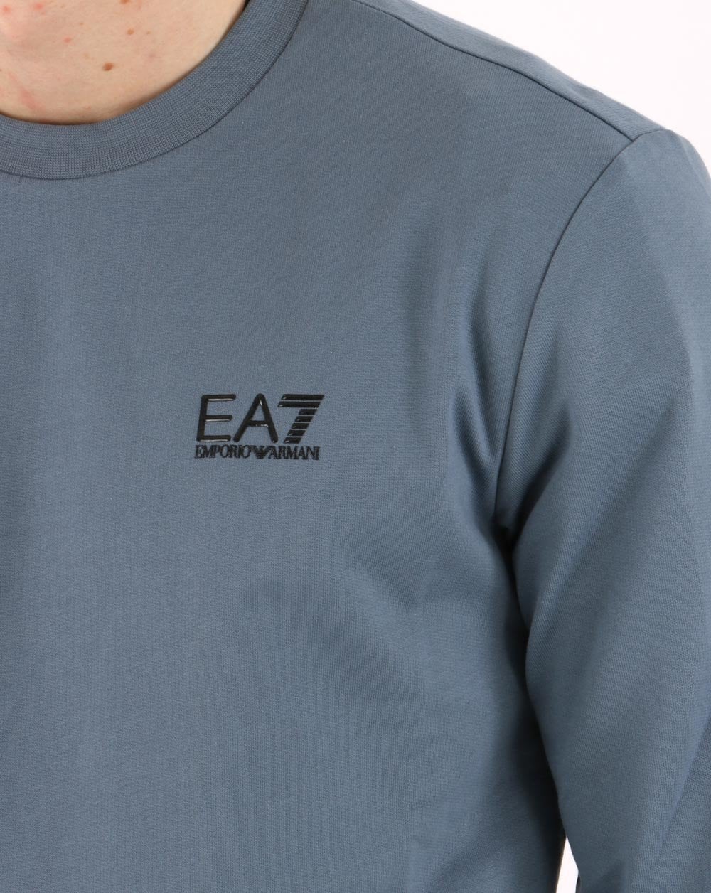 Emporio Armani EA7 Sweatshirt Blue - Image 2