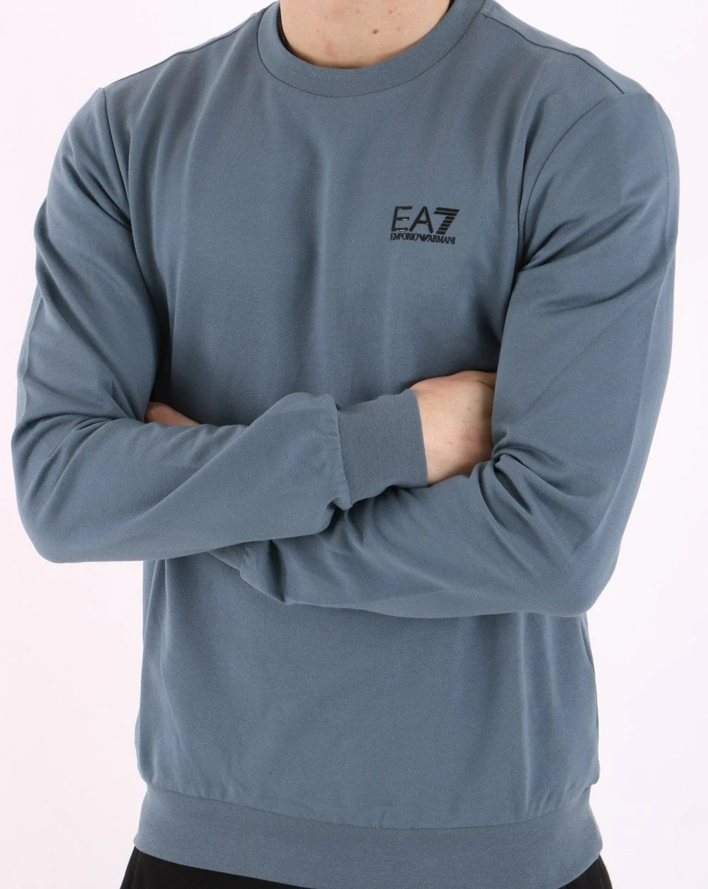 Emporio Armani EA7 Sweatshirt Blue - Image 3