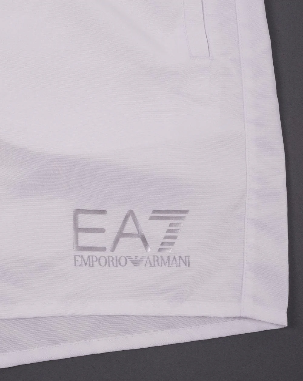 Emporio Armani EA7 Swim Shorts White - Image 2