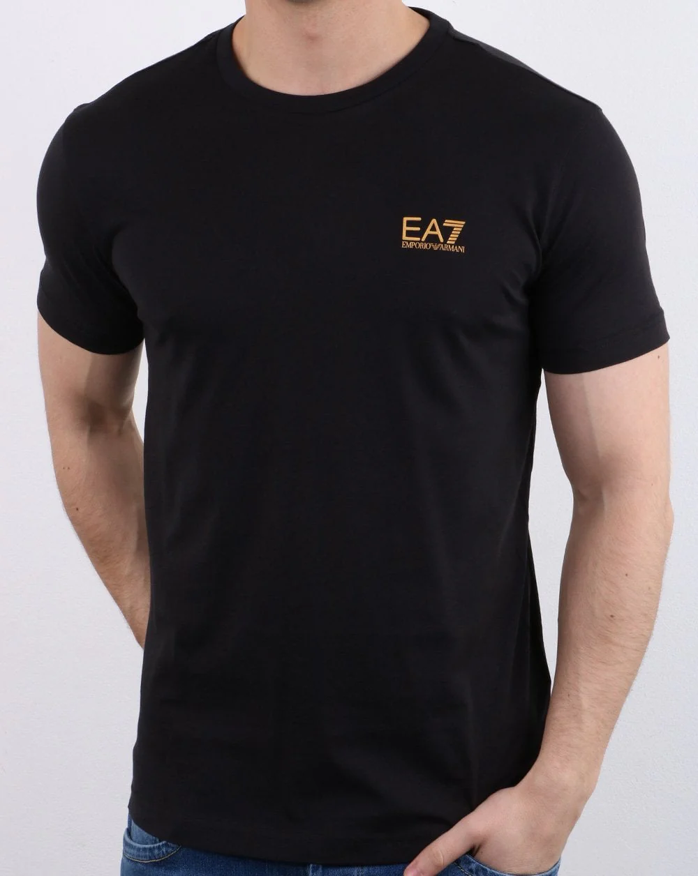 Emporio Armani EA7 T-shirt Black - Image 2