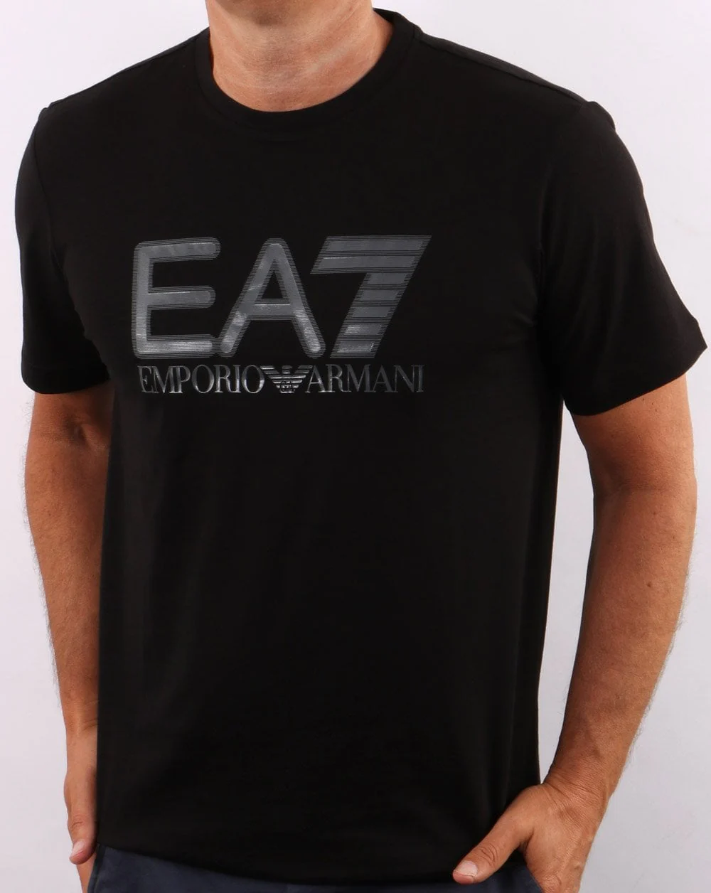 Emporio Armani EA7 T-shirt Black/Grey