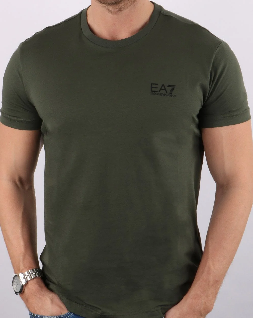 Emporio Armani EA7 T-shirt Khaki