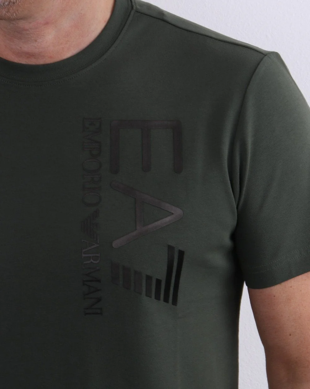 Emporio Armani EA7 T-shirt Khaki - Image 2