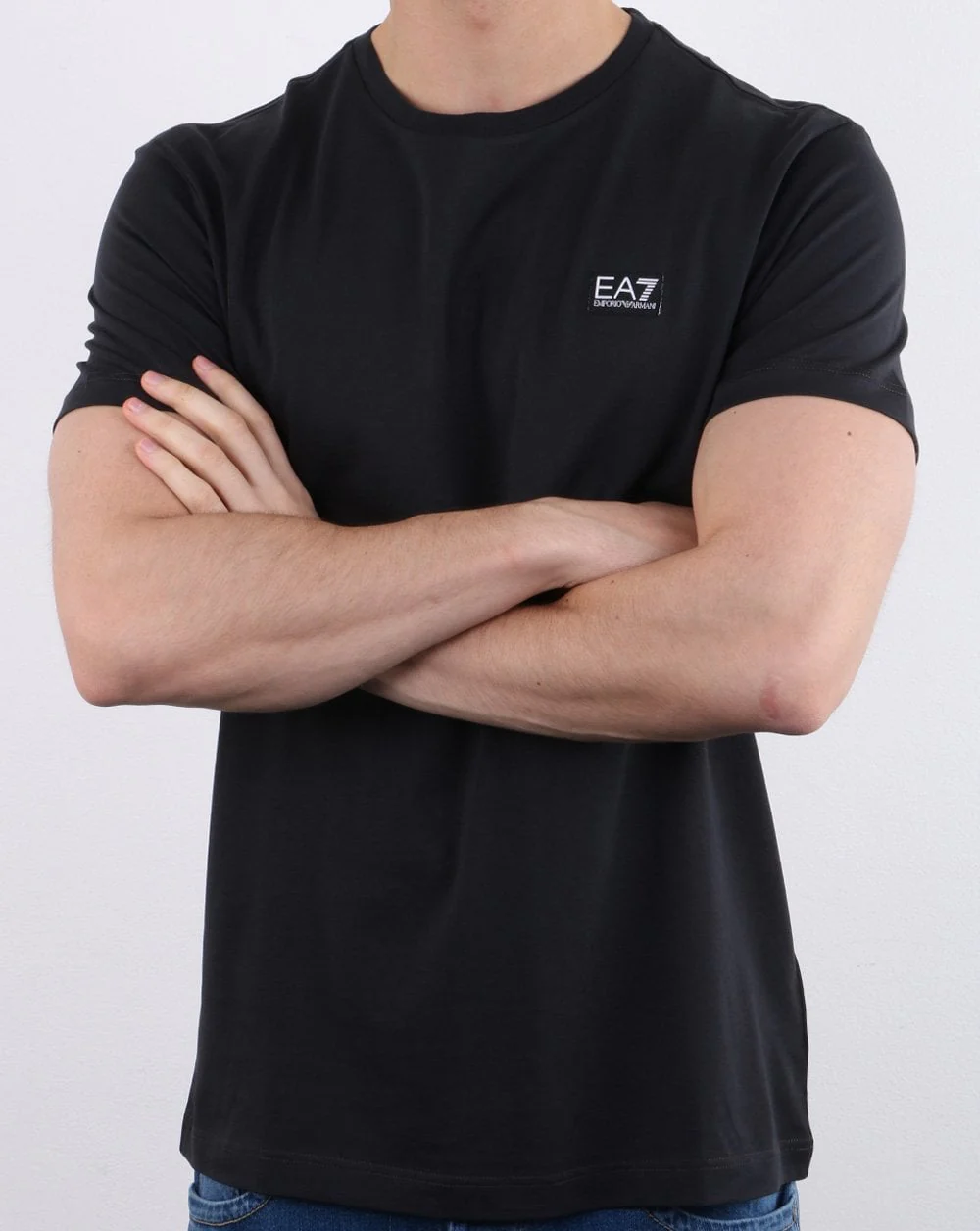 Emporio Armani EA7 T-shirt Navy - Image 3