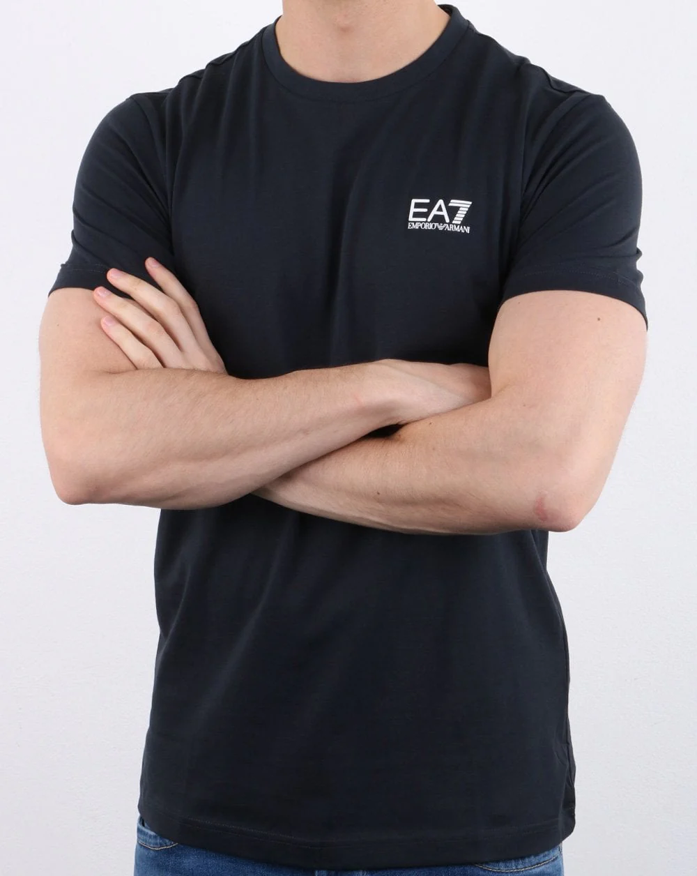 Emporio Armani EA7 T-Shirt Navy - Image 3