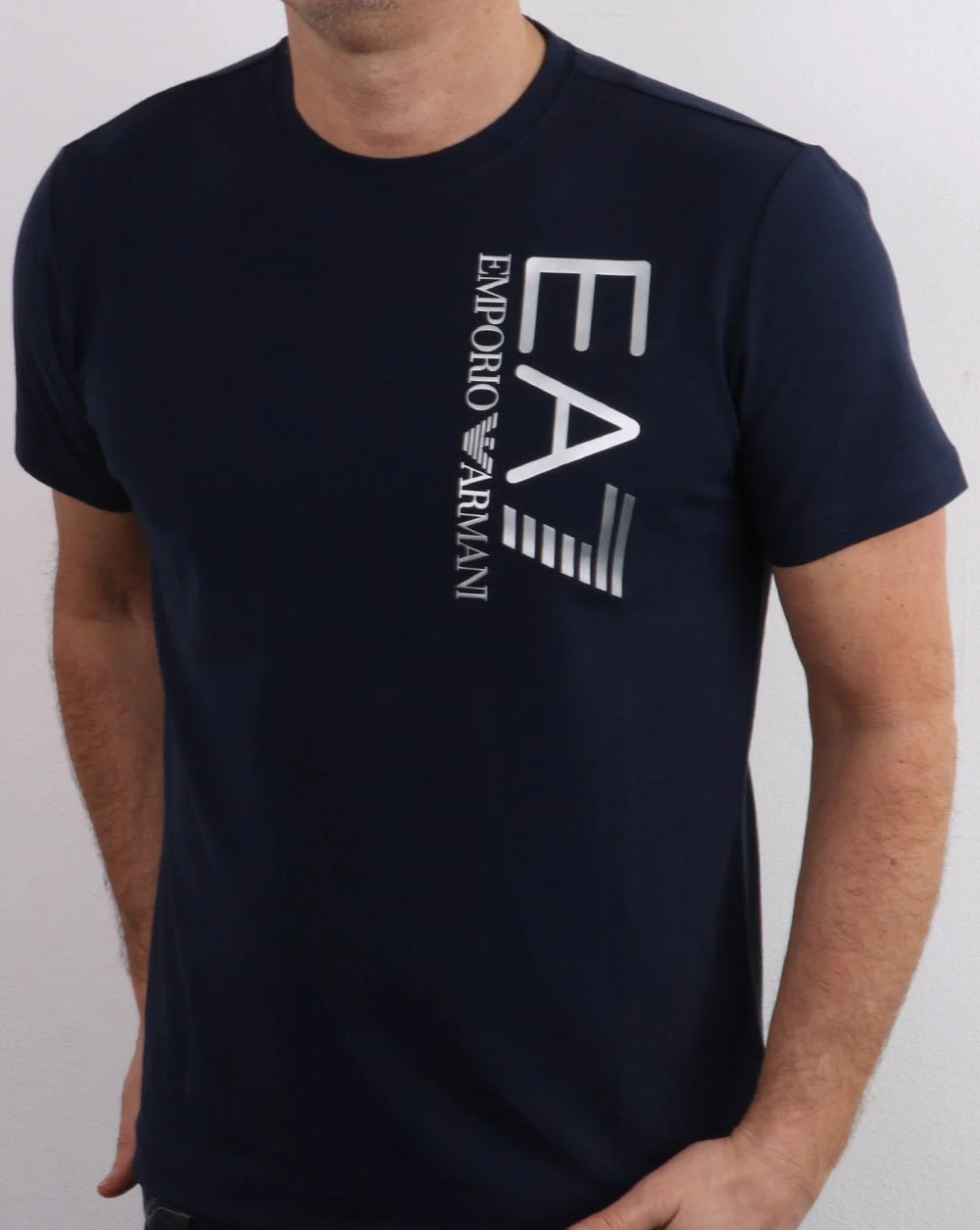 Emporio Armani EA7 T-shirt Navy - Image 3