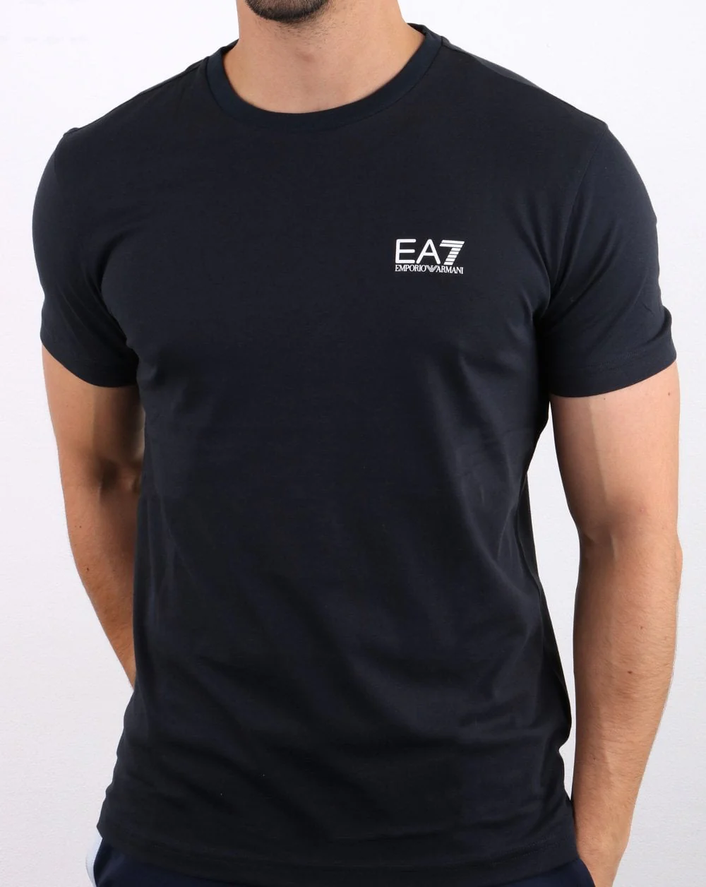 Emporio Armani EA7 T-shirt Navy - Image 3