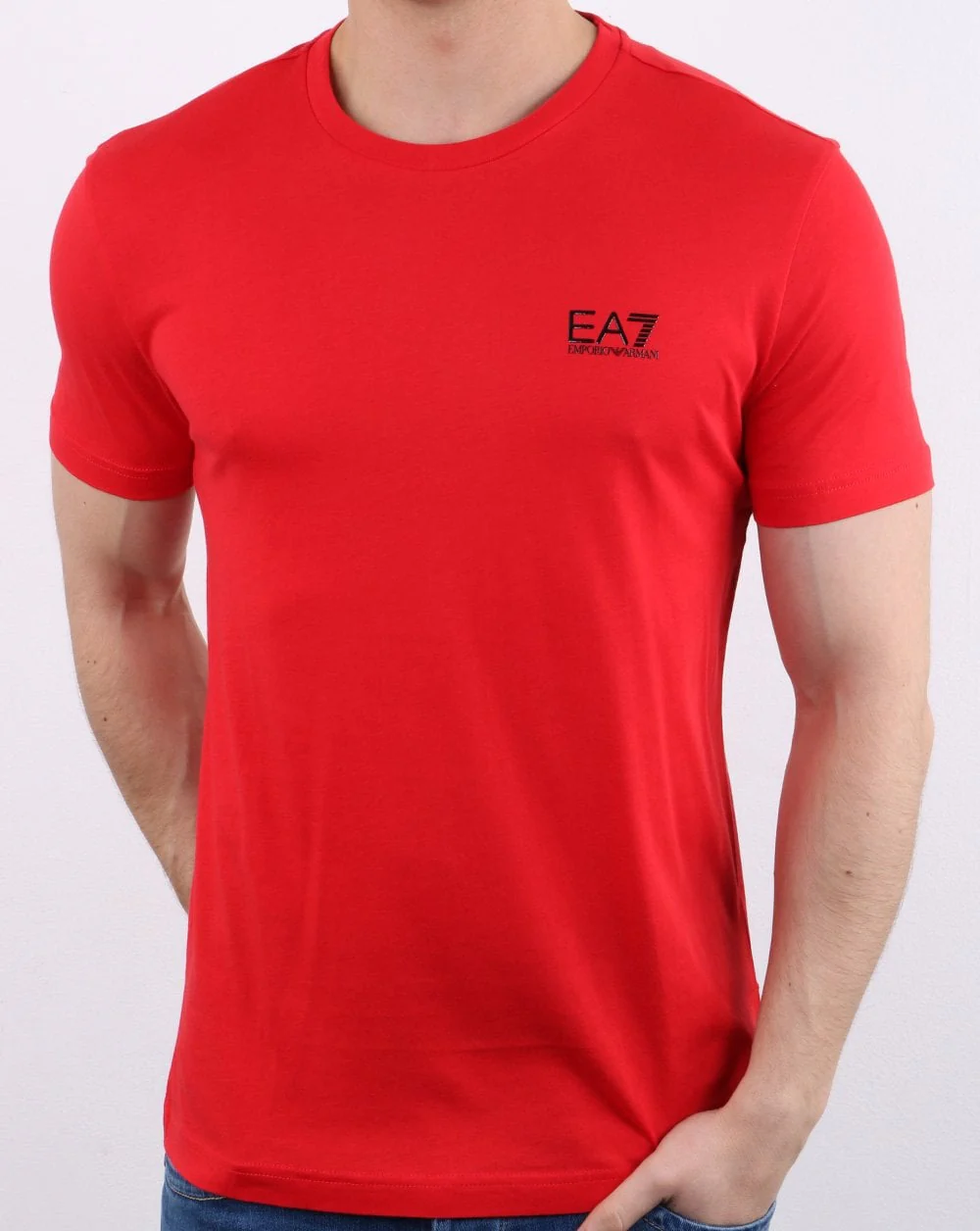 Emporio Armani EA7 T-shirt Red - Image 2