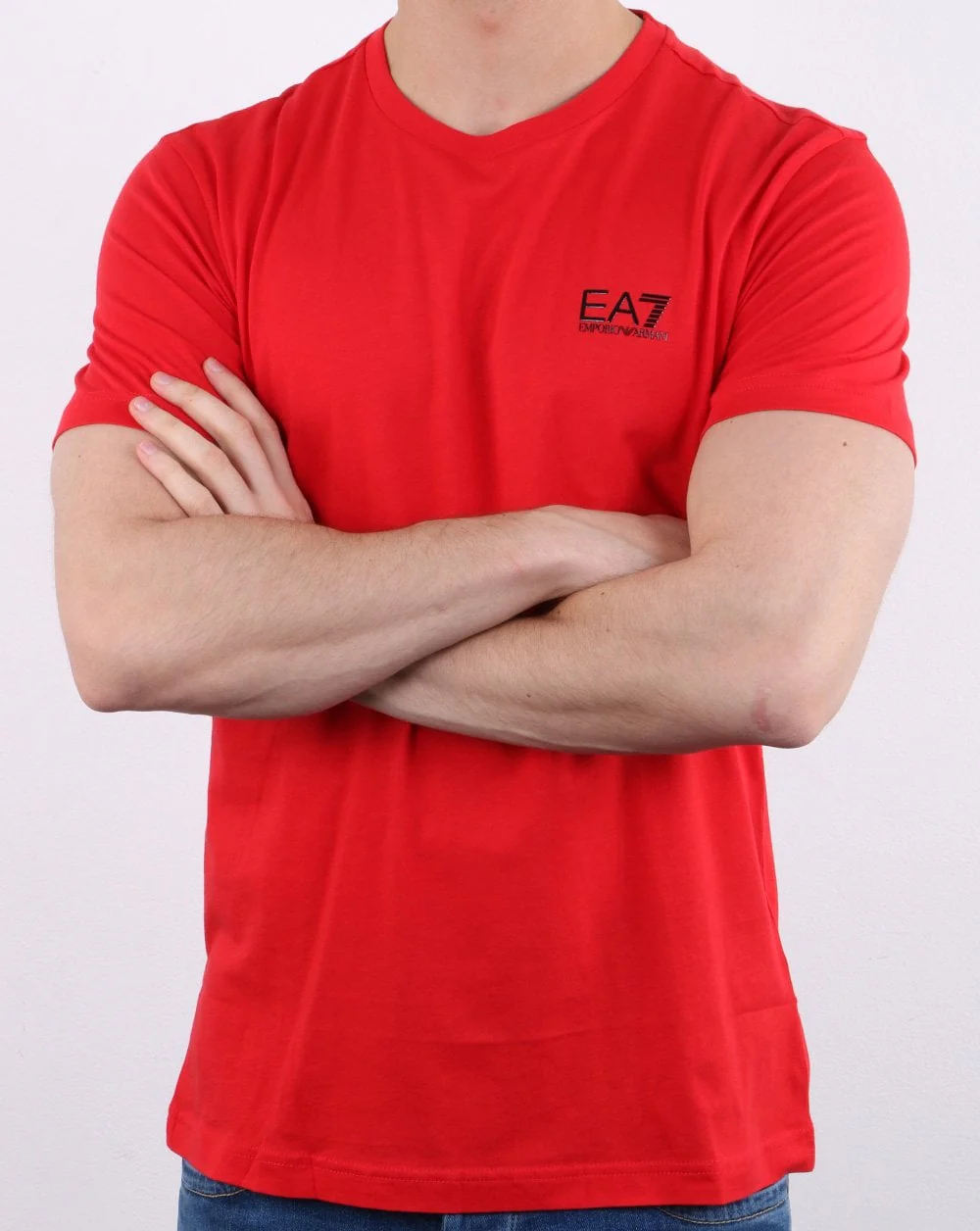 Emporio Armani EA7 T-shirt Red - Image 3