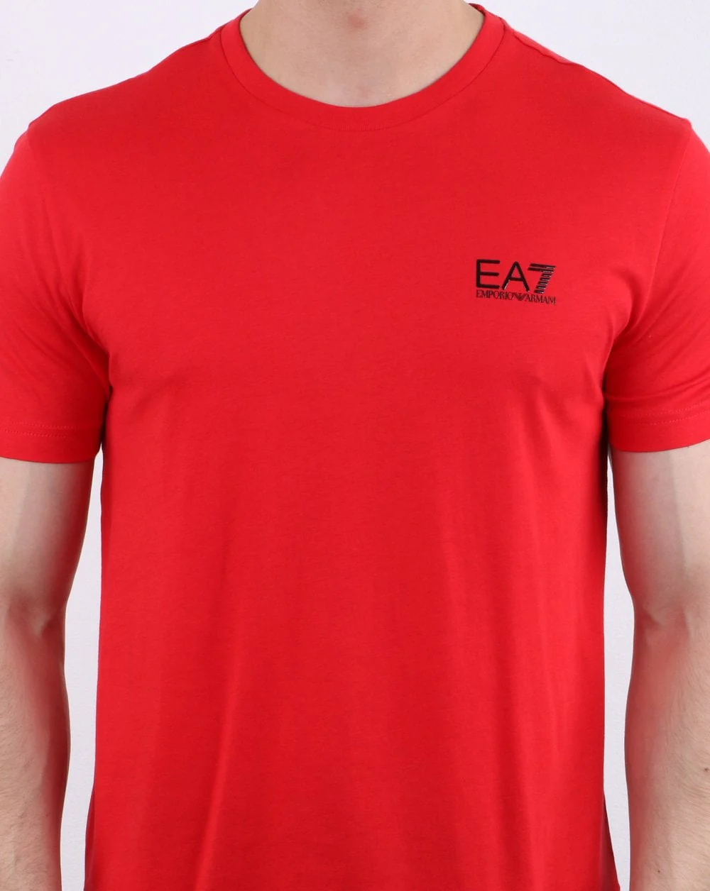 Emporio Armani EA7 T-shirt Red - Image 4