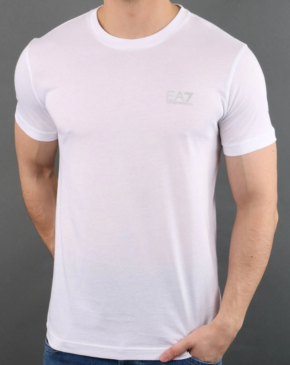 Emporio Armani EA7 T-shirt White - Image 3