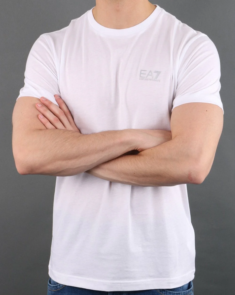 Emporio Armani EA7 T-shirt White - Image 4