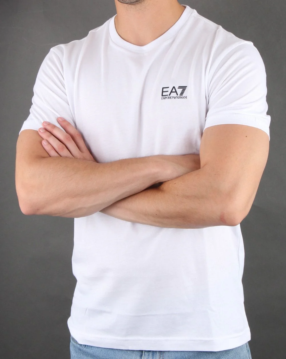 Emporio Armani EA7 T-shirt White - Image 3