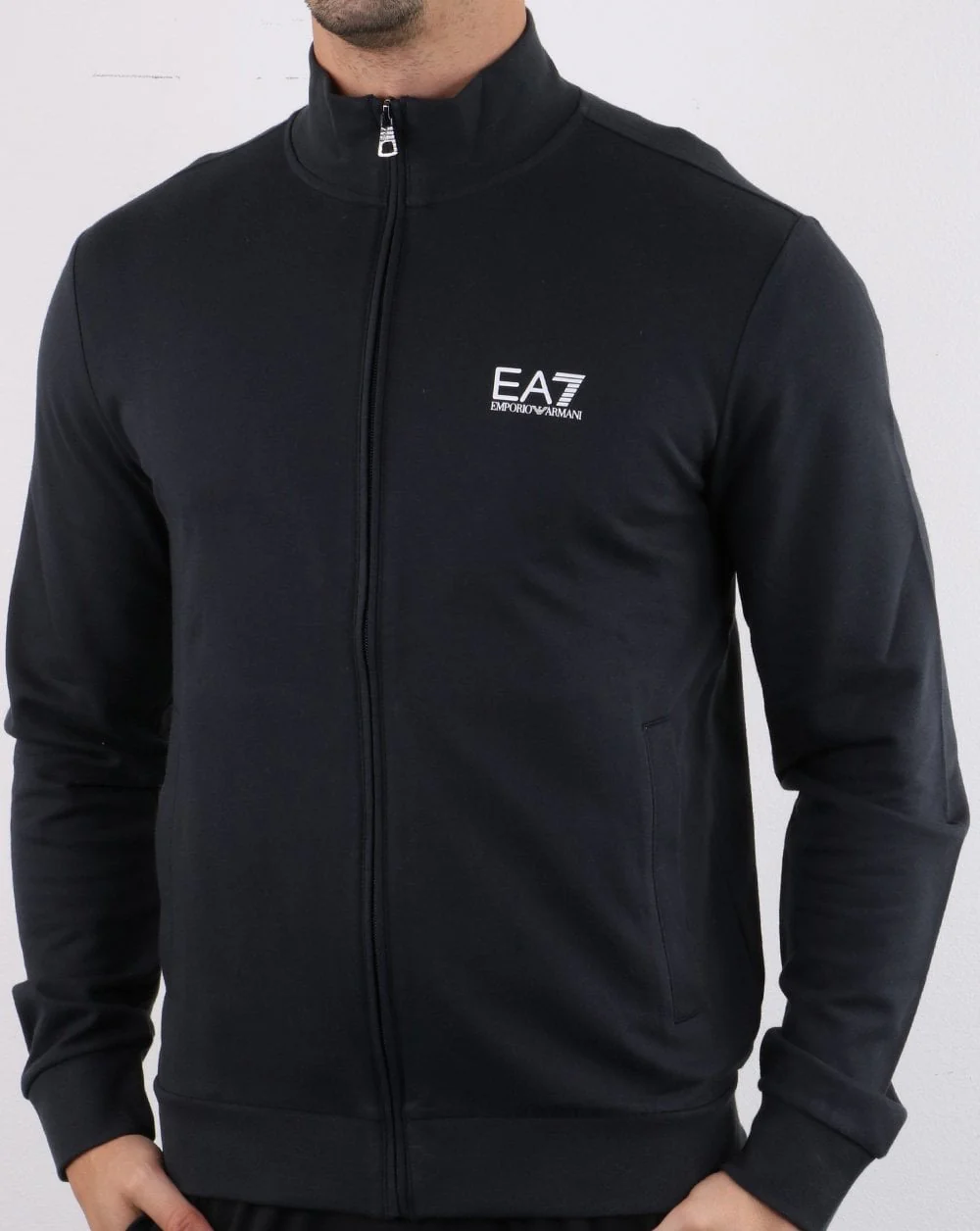 Emporio Armani EA7 Track Top Navy
