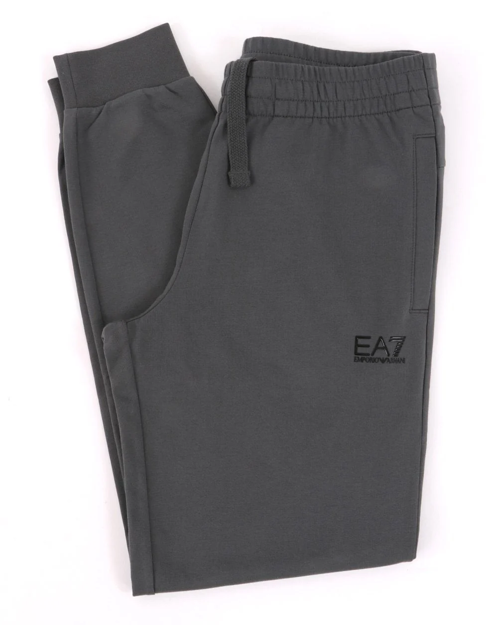 Emporio Armani EA7 Tracksuit Charcoal Grey - Image 4
