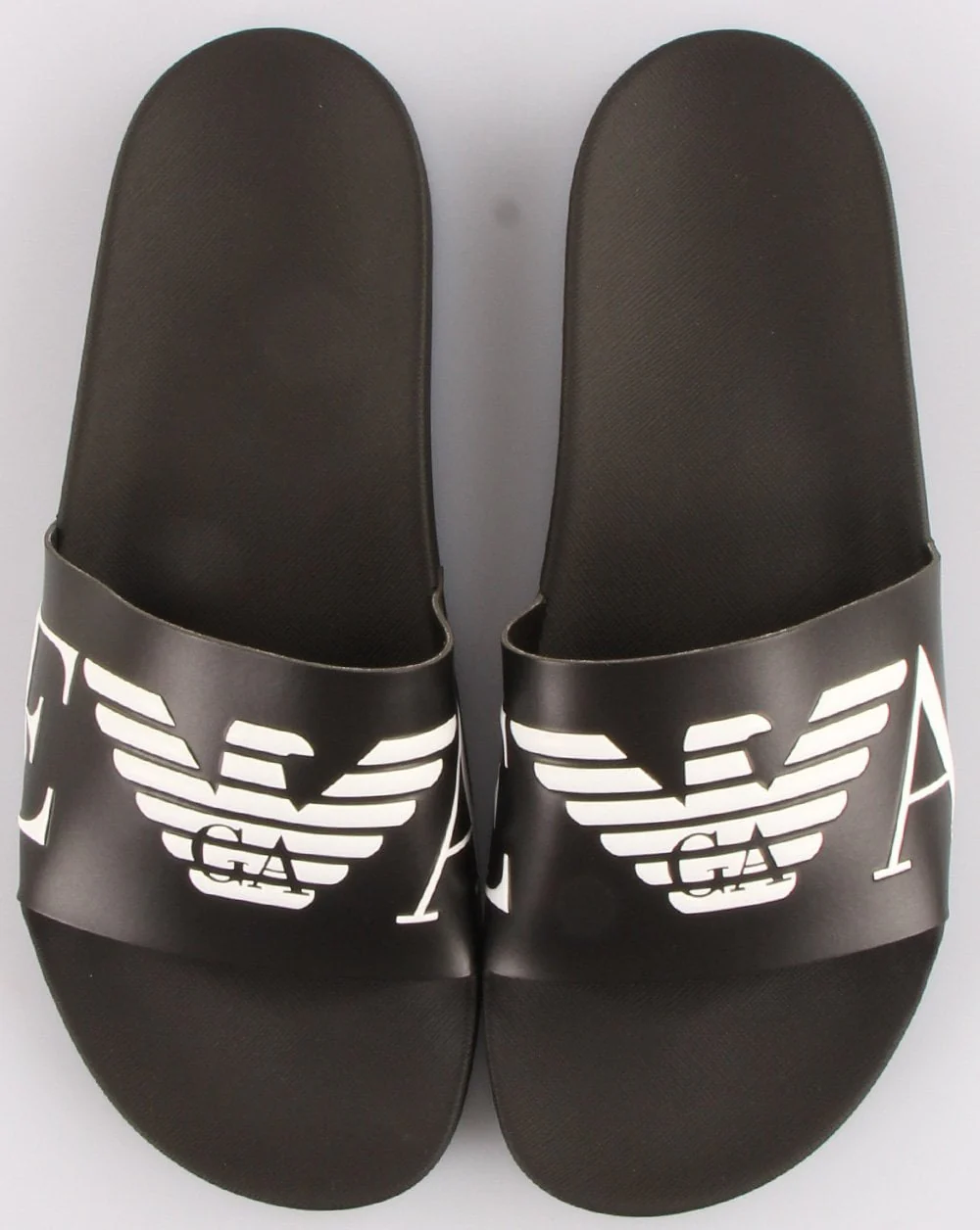 Emporio Armani Sliders Black