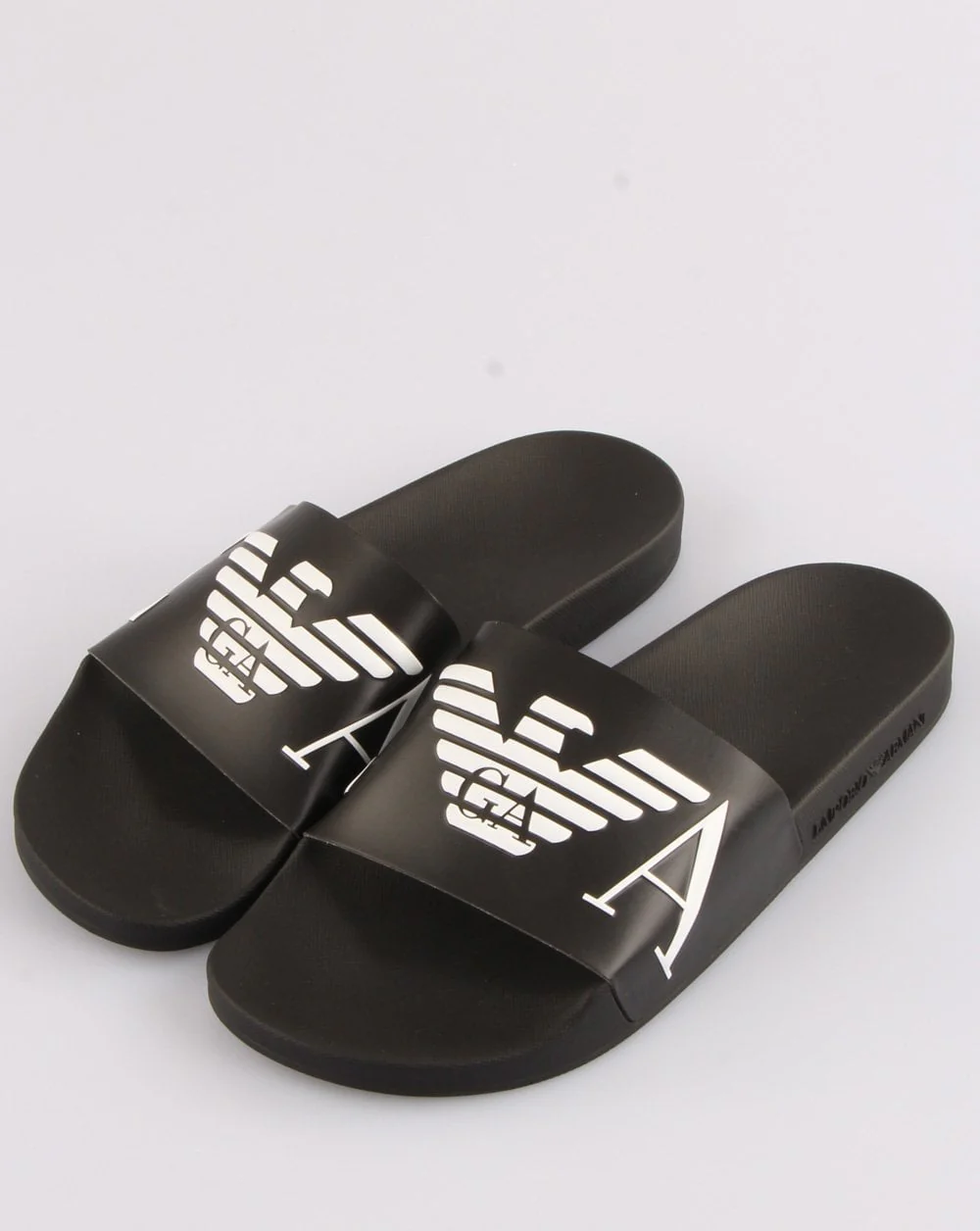 Emporio Armani Sliders Black - Image 2