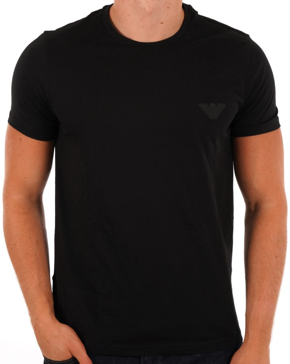Emporio Armani T Shirt Black - Image 3