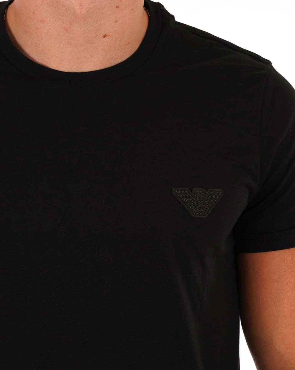 Emporio Armani T Shirt Black - Image 4