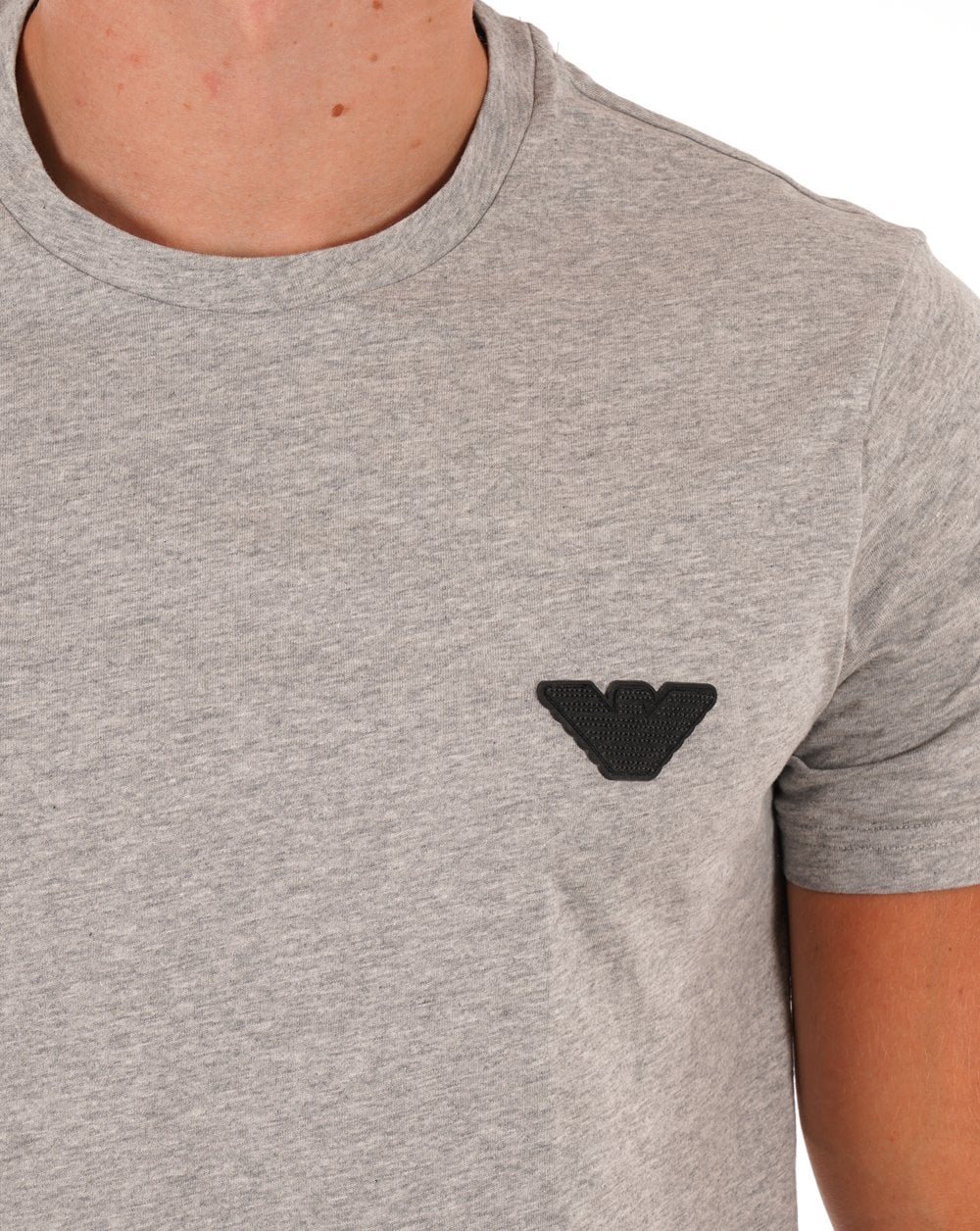 Emporio Armani T Shirt Grey - Image 4