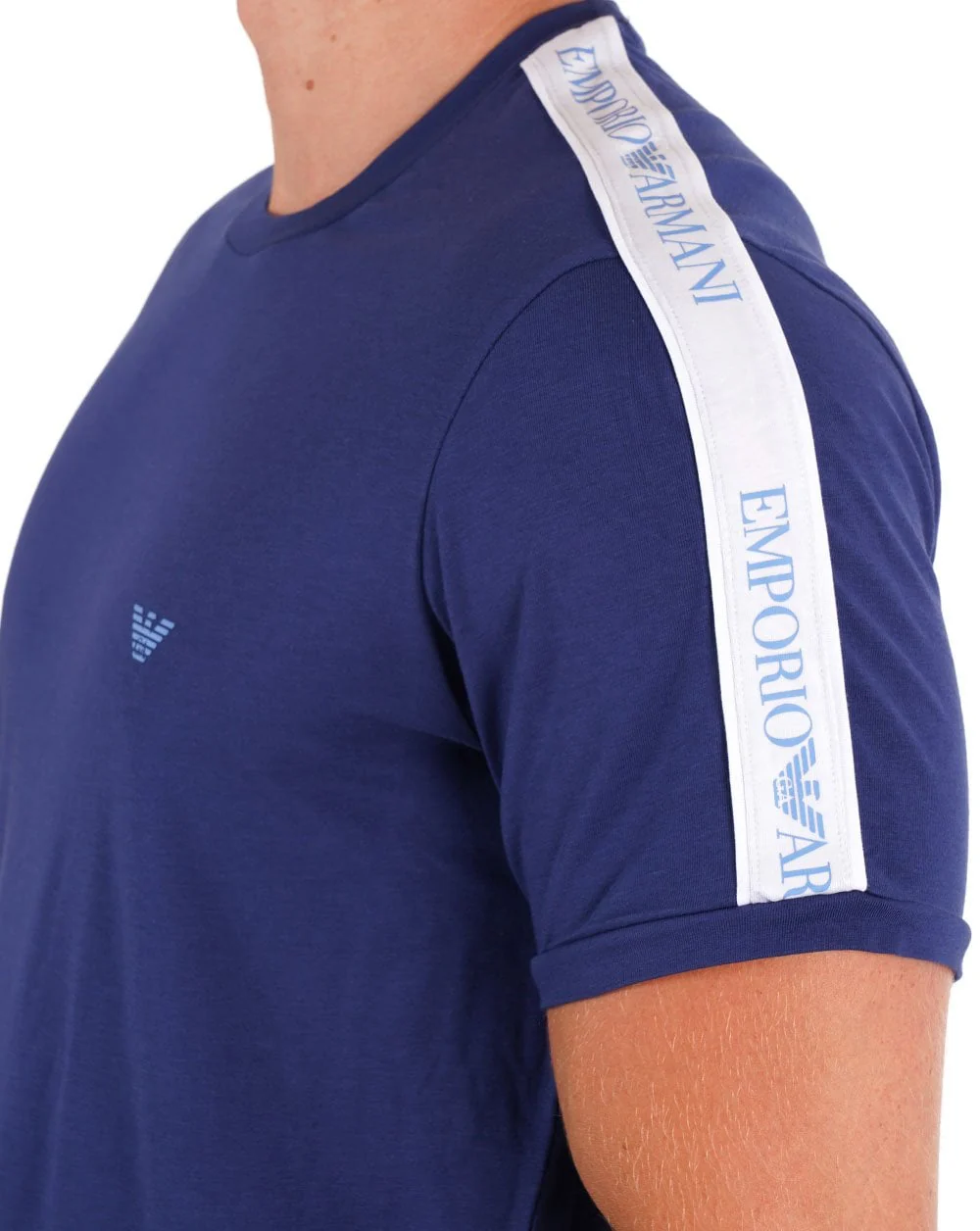 Emporio Armani Taping Loungewear T-shirt Ink Blue