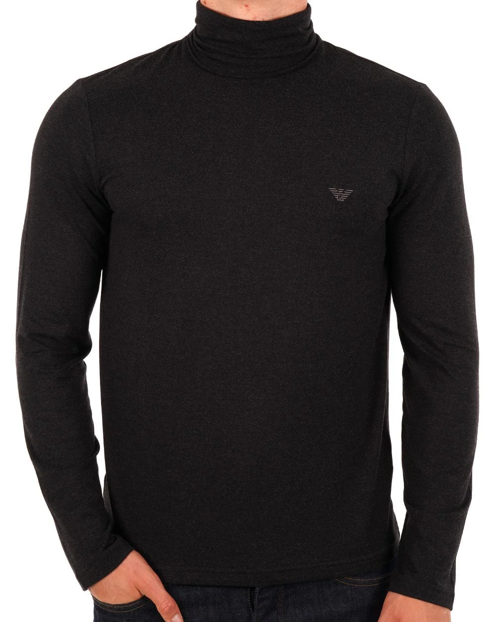 Emporio Armani Turtle Neck Black