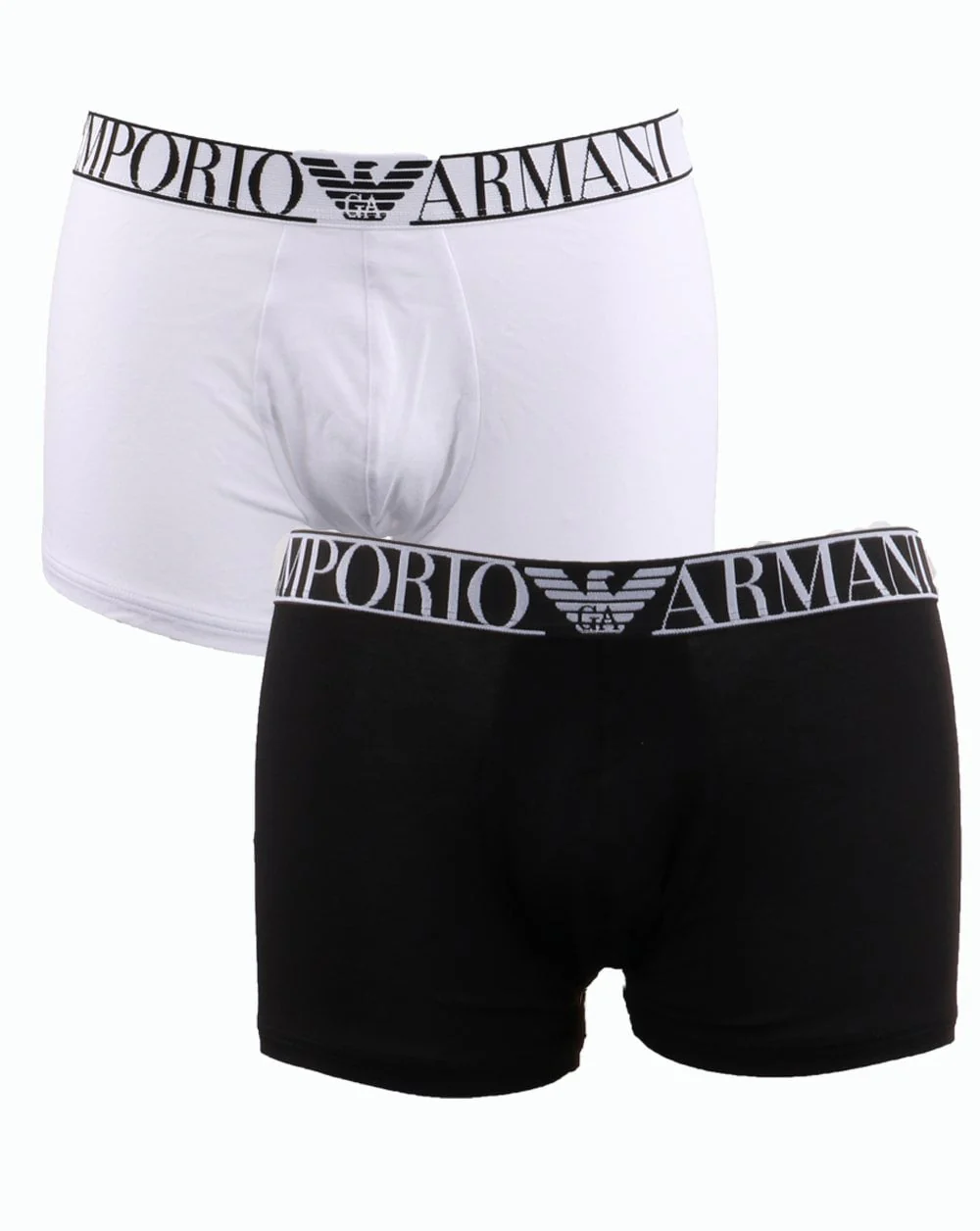 Emporio Armani Twin Pack Boxers Black/white