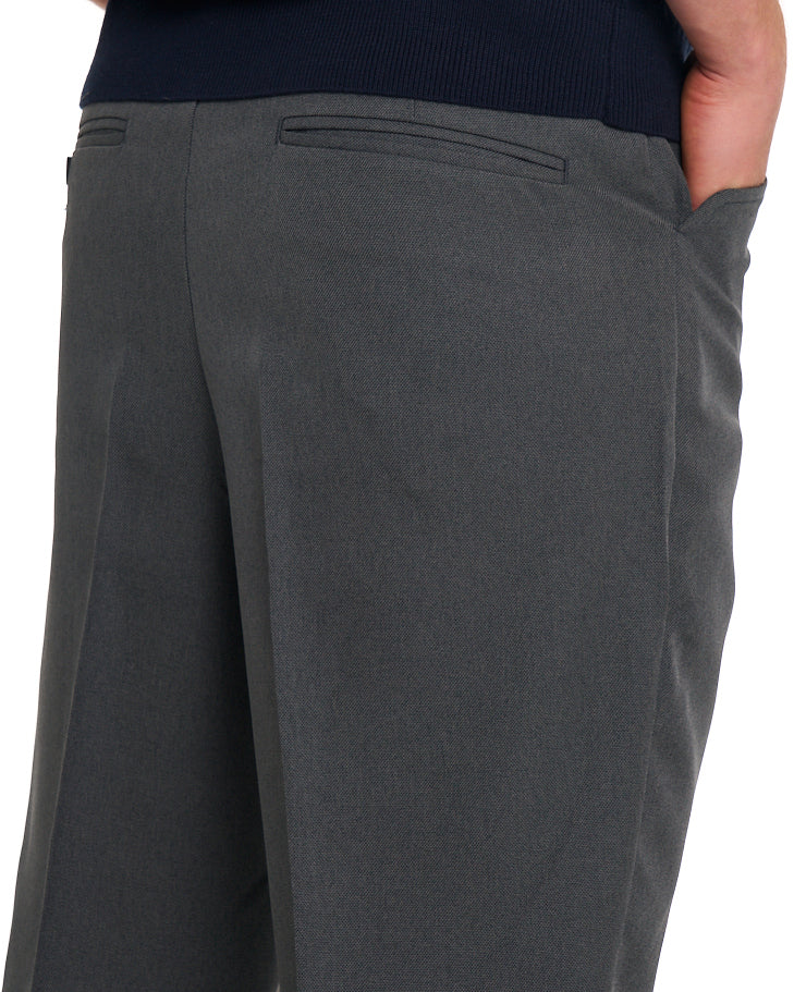 Farah 80s Hopsack Trousers Grey - Image 3