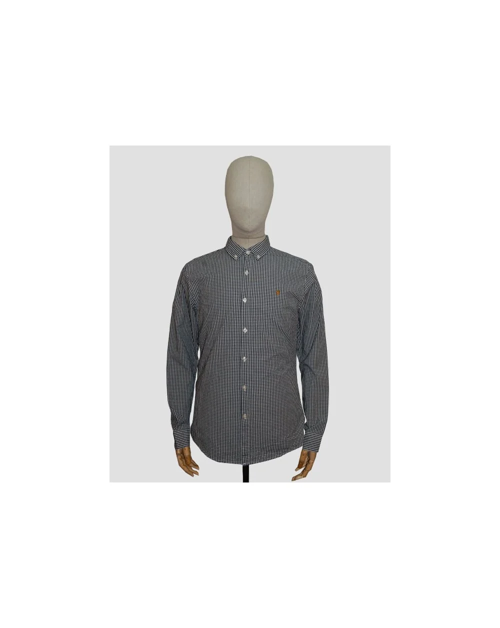 Farah Argyle Shirt Navy