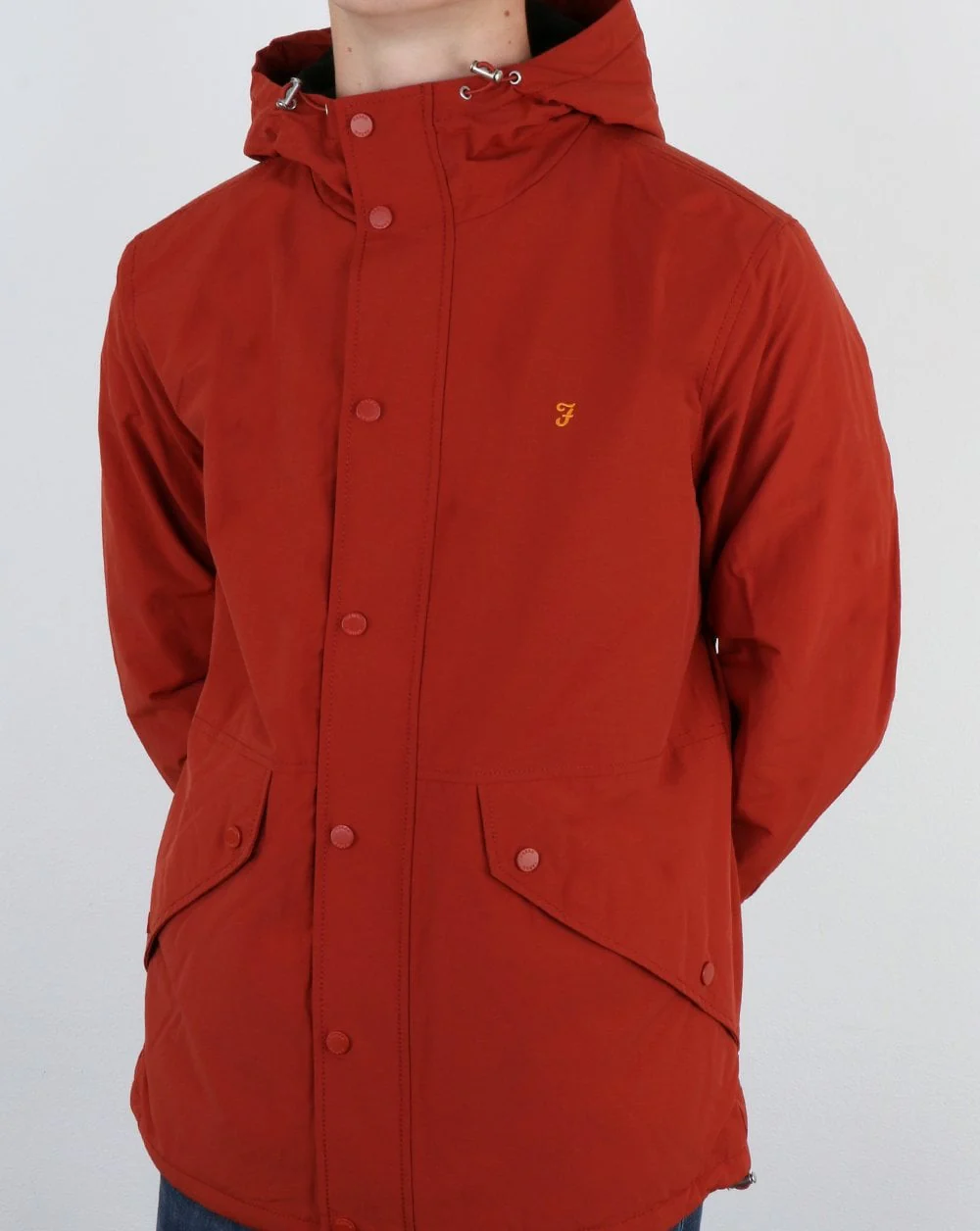 Farah Beattie Jacket Rust - Image 2