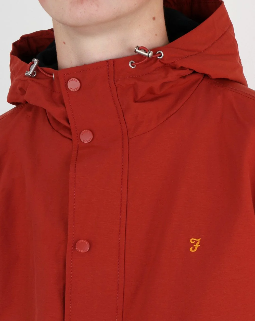 Farah Beattie Jacket Rust - Image 3
