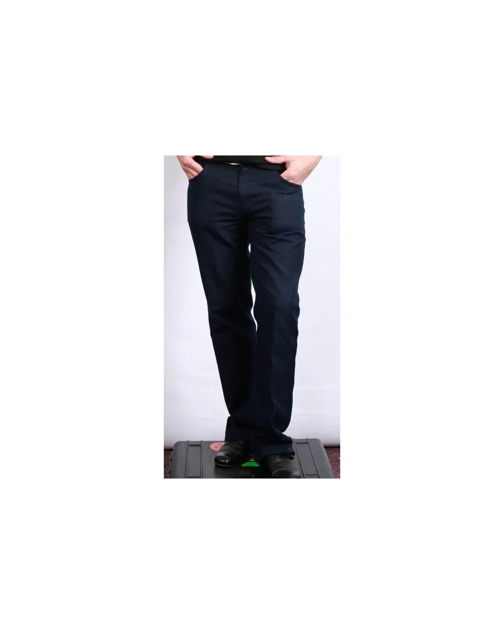 Farah Casual Mills Trousers Navy - Image 2