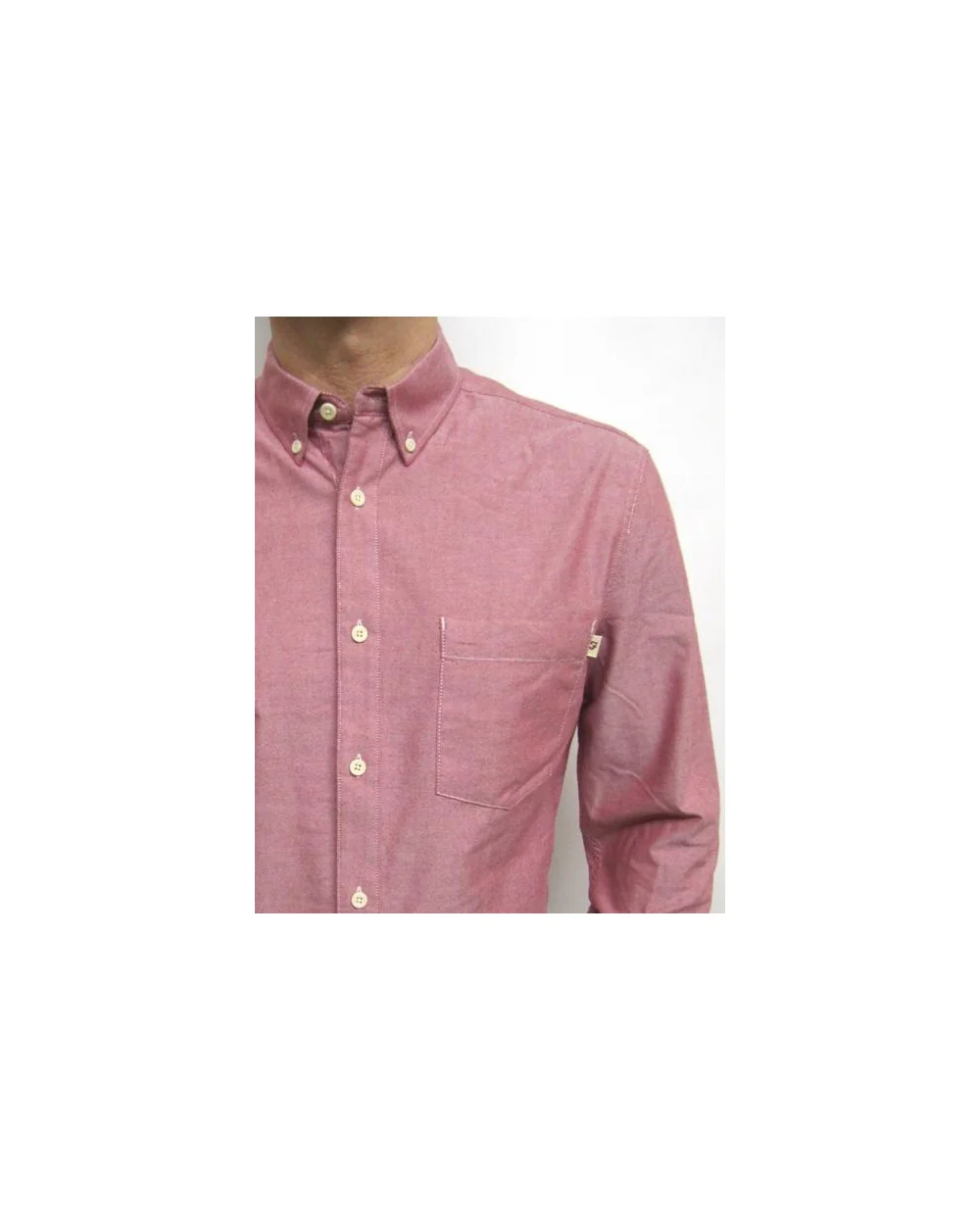 Farah Connolly Shirt Chilli Red - Image 2