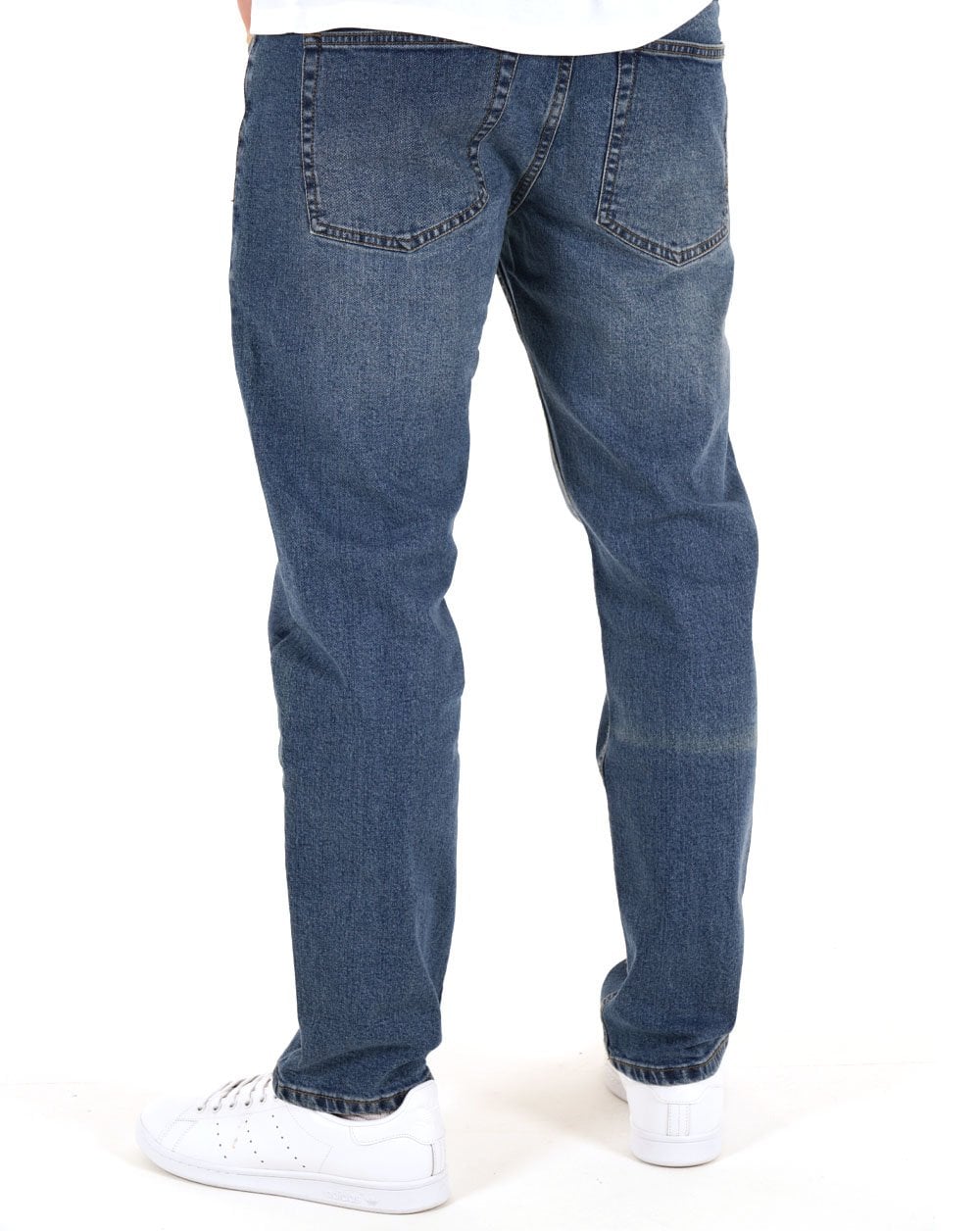 Farah Elm Regular Stretch Jeans Worn Indigo - Image 2