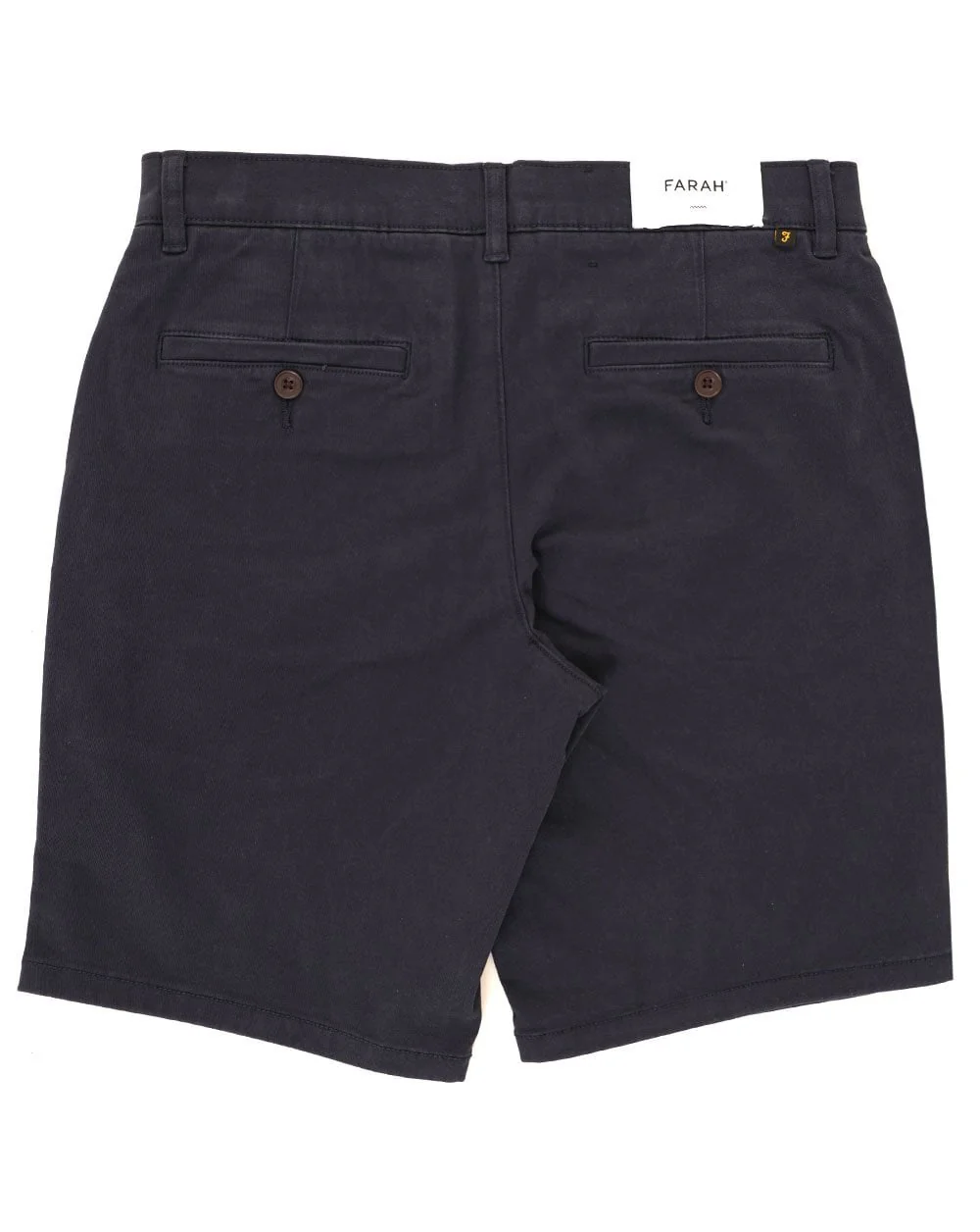 Farah Hawk Chino Twill Shorts True Navy - Image 2