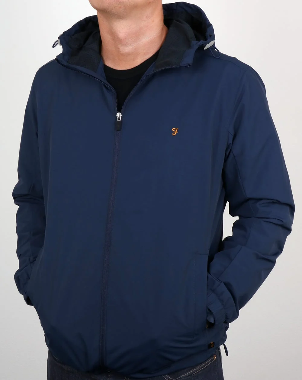 Farah Newbern Hooded Jacket Yale - Image 3
