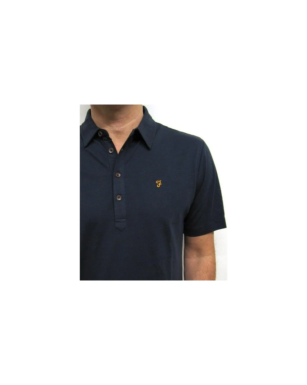 Farah Samuel Polo Shirt Navy - Image 2