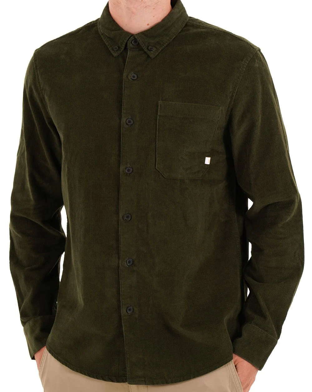 Farah Spencer Corduroy Shirt Rosemary