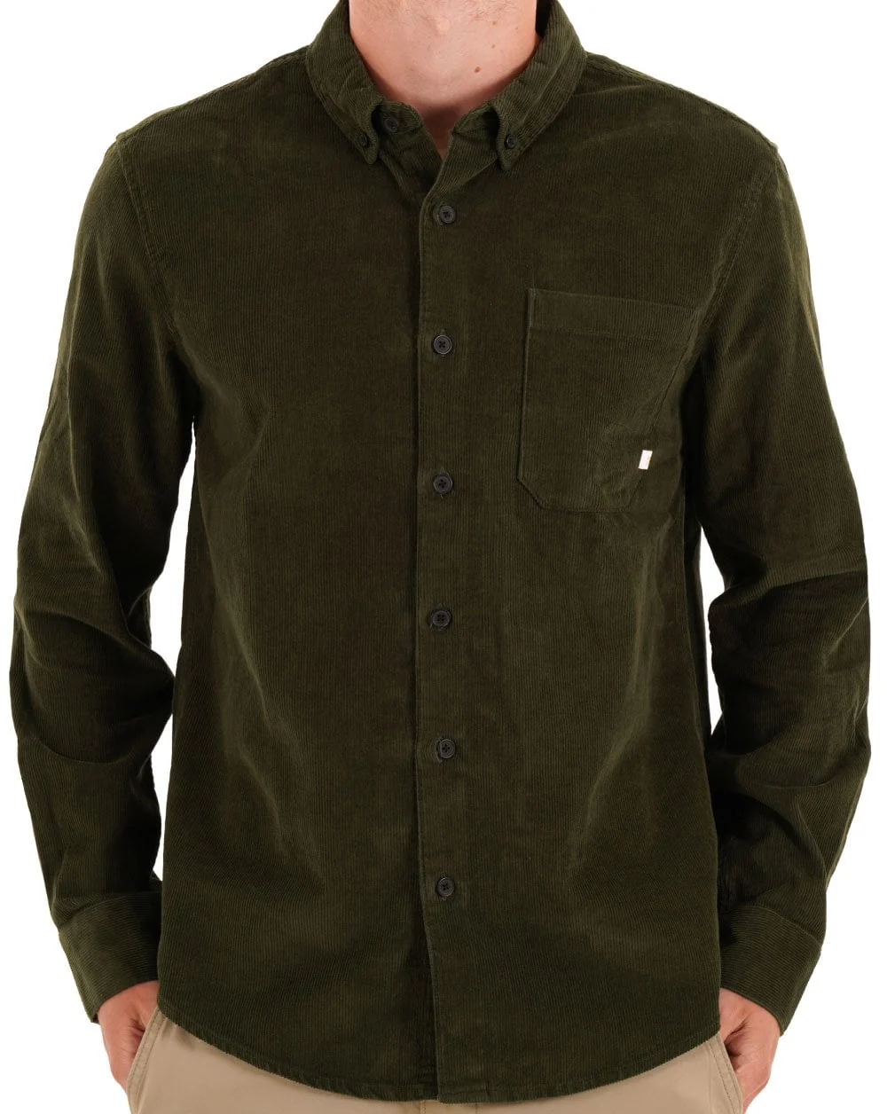 Farah Spencer Corduroy Shirt Rosemary - Image 2