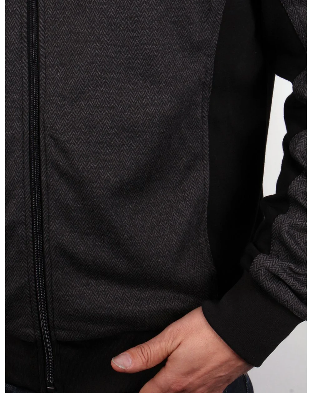Fila Gold Belfiore Track Top Herringbone - Image 4