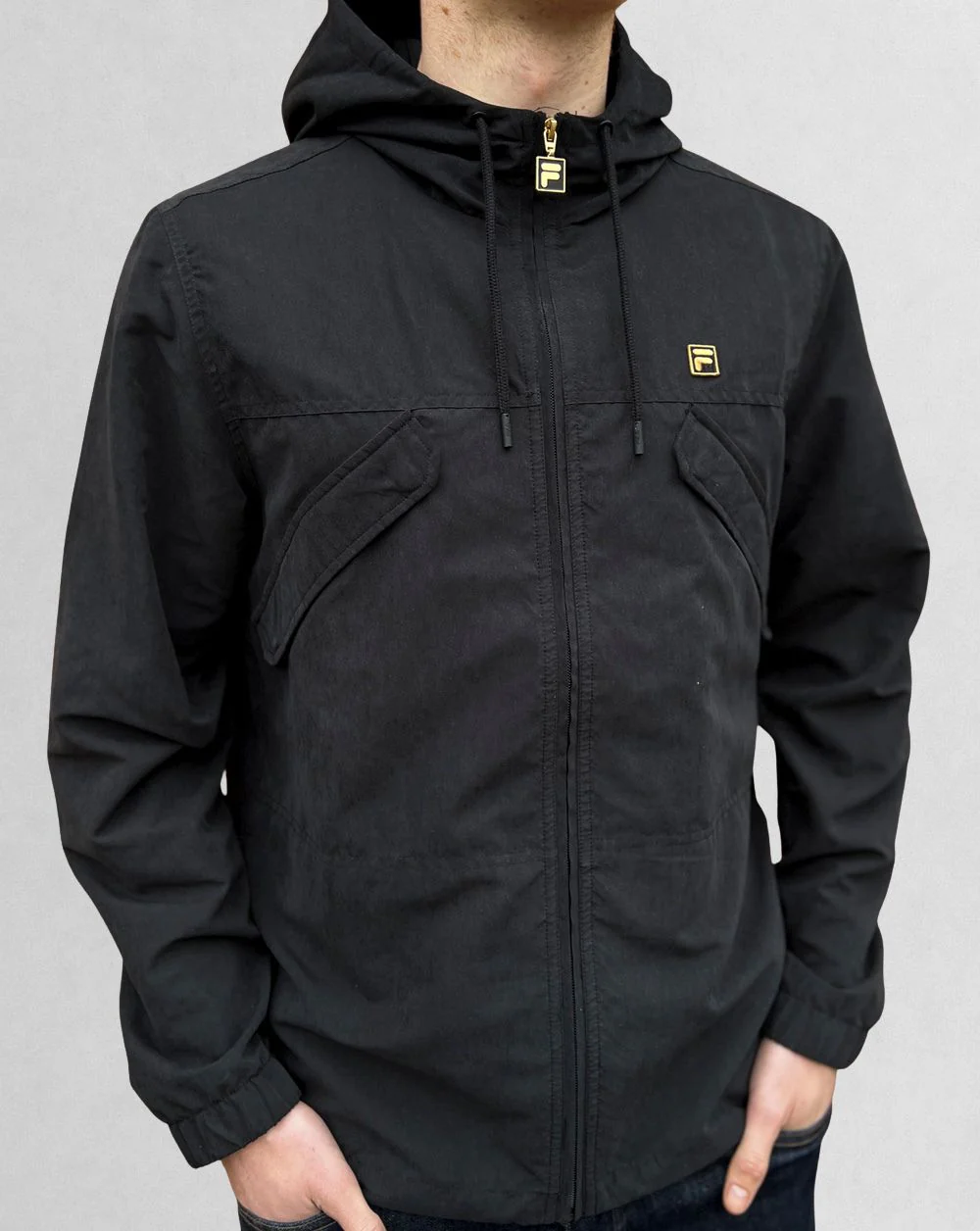Fila Gold Bunny Jacket Black - Image 3