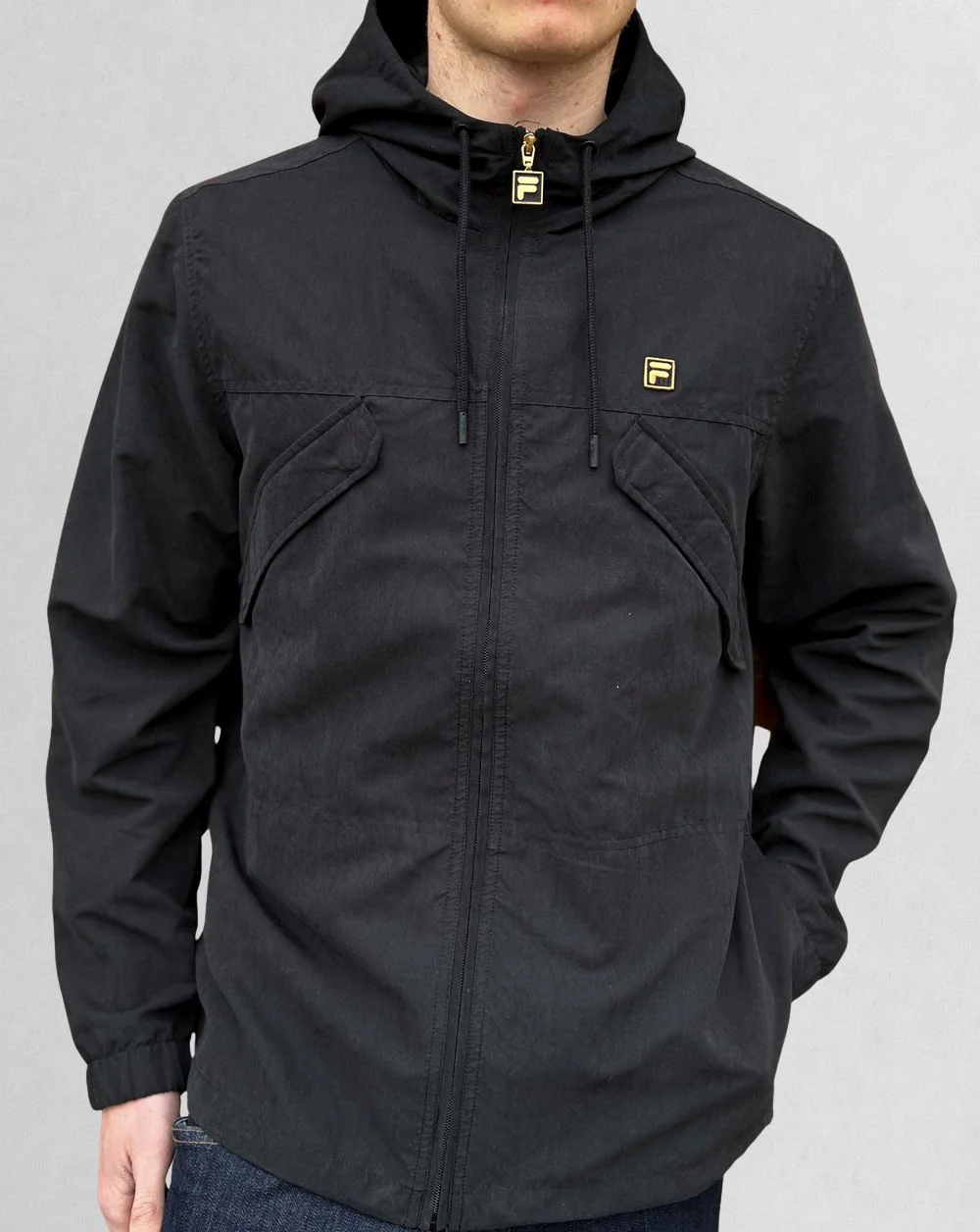 Fila Gold Bunny Jacket Black - Image 4