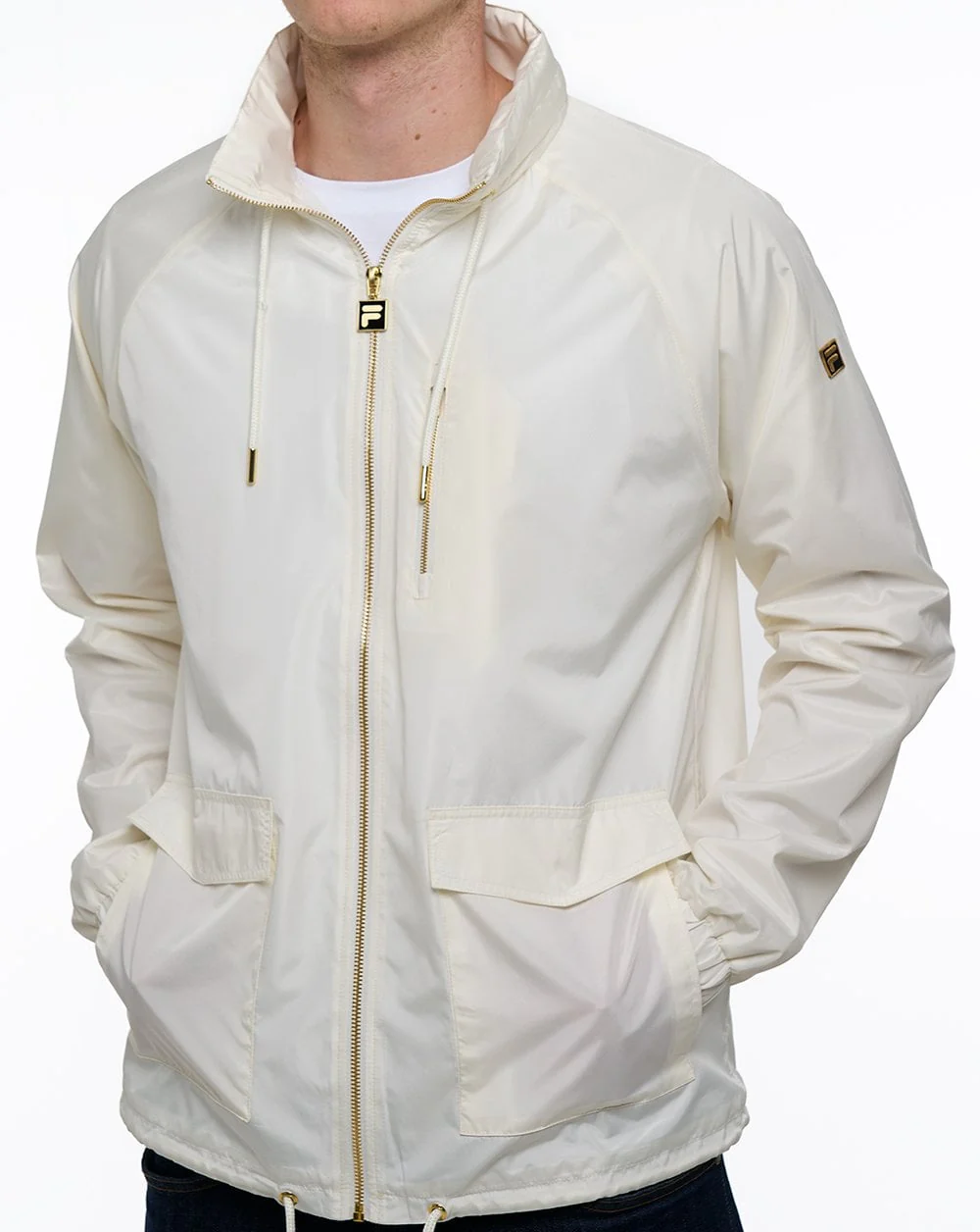 Fila Gold Harry Jacket Off White - Image 4