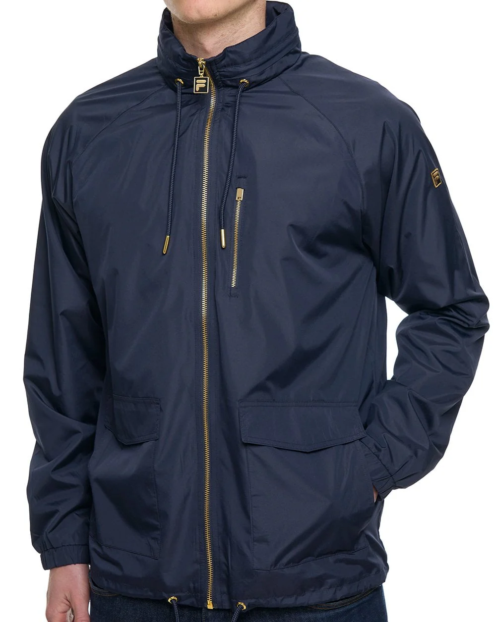 Fila Gold Harry Jacket Dark Navy - Image 3
