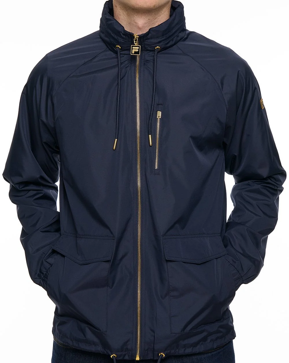 Fila Gold Harry Jacket Dark Navy - Image 4