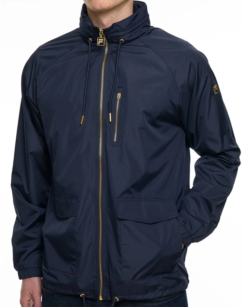 Fila Gold Harry Jacket Dark Navy - Image 5