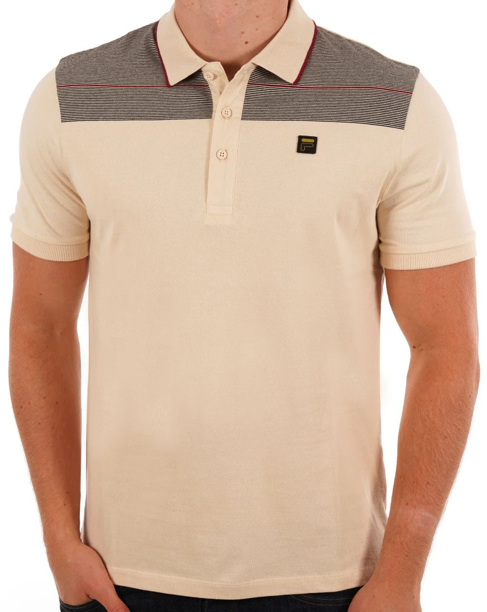 Fila Gold Jacapo Polo Shirt Ecru