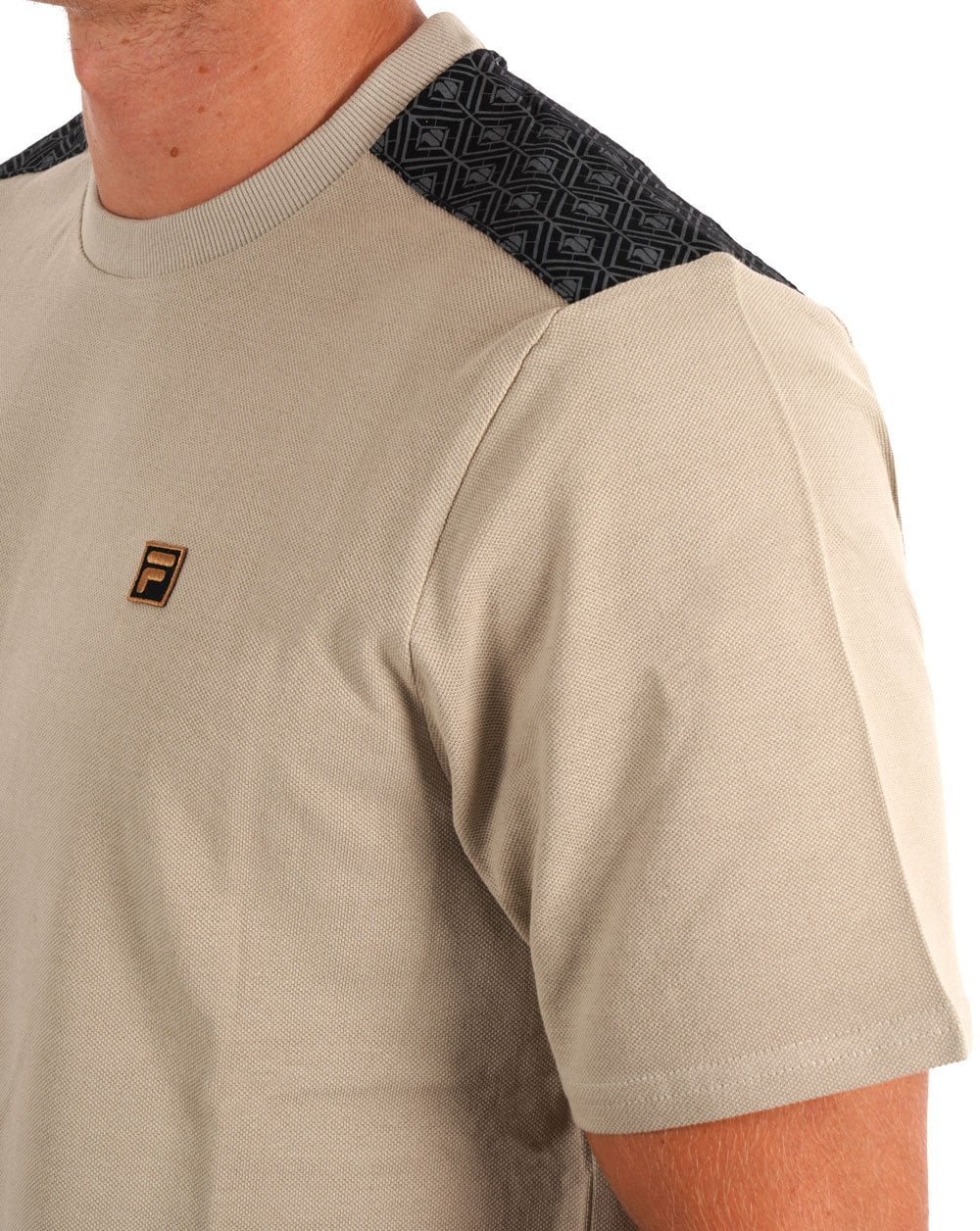 Fila Gold Lester T Shirt Stone - Image 2