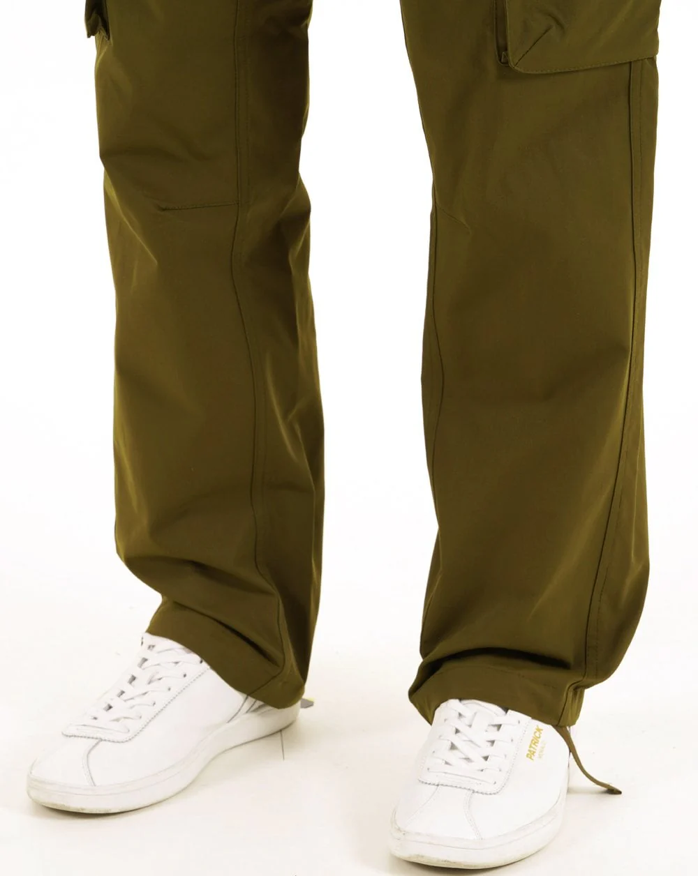 Fila Gold Oscar Cargo Pants Dark Olive - Image 4